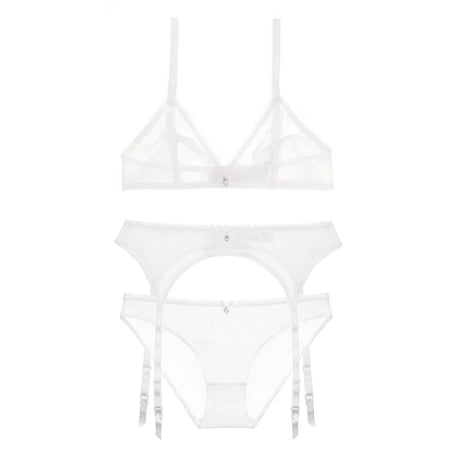 Années 70 Ensemble Soutien - Gorge et Jarretière Rétro - Ma Penderie Vintage