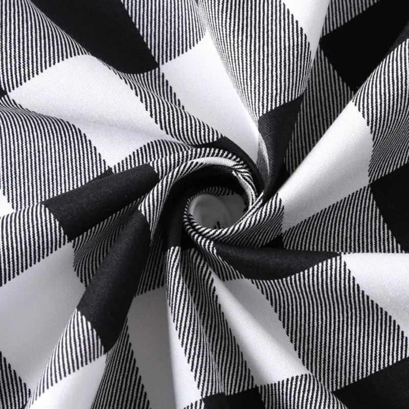 Années 60 Jupe Midi Coton Vichy Rétro - Ma Penderie Vintage