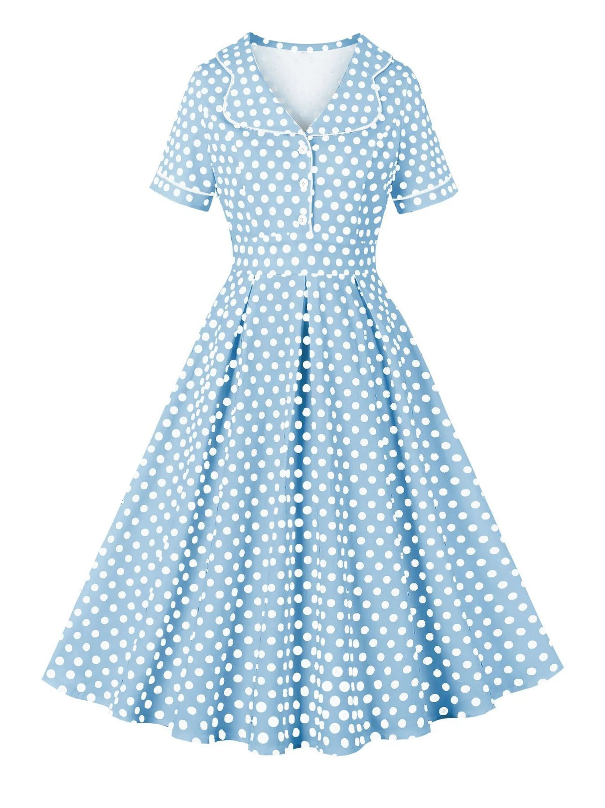 Années 50 Robe De Jour Imprimée Mad Men - Ma Penderie Vintage