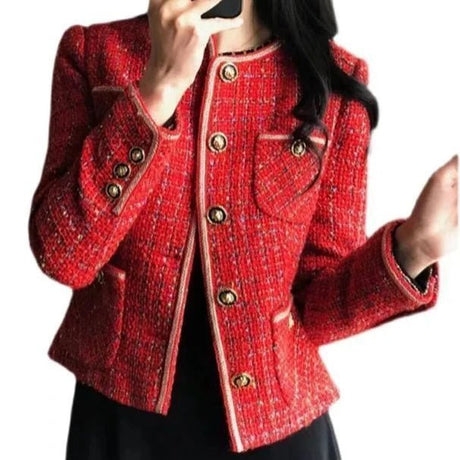 Années 60 Veste Tweed Glamour Jackie - Ma Penderie Vintage