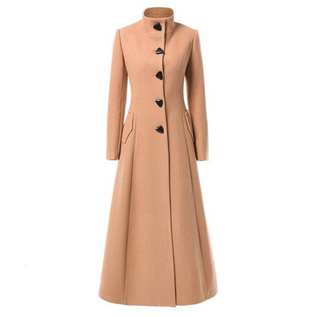 Années 60 Manteau Long Rétro Jackie O - Ma Penderie Vintage
