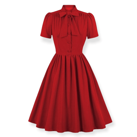 Années 60 Robe Évasée Rétro La Parisienne - Ma Penderie Vintage