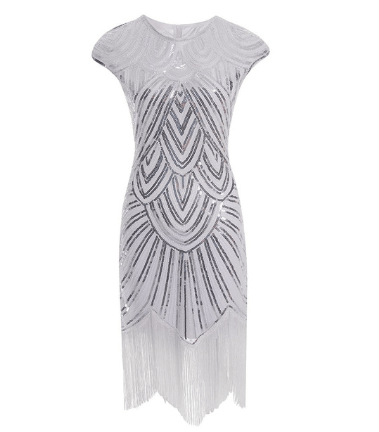 Années 20 Gatsby Robe Fourreau Paillette - Ma Penderie Vintage