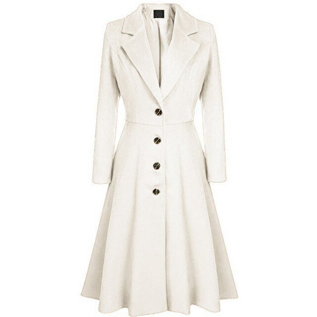 Années 40 Manteau Évasé Vintage Pin Up Bettie - Ma Penderie Vintage