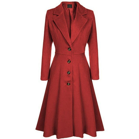 Années 40 Manteau Évasé Vintage Pin Up Bettie - Ma Penderie Vintage