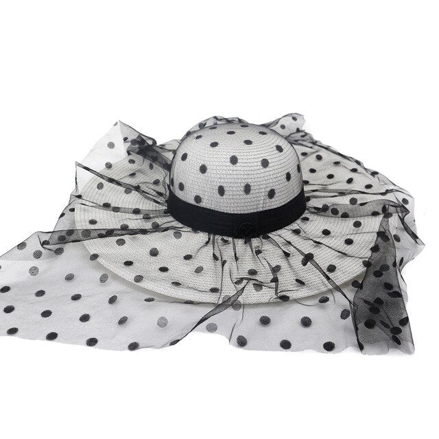 Années 50 Chapeau Vintage Glamour A Pois - Ma Penderie Vintage