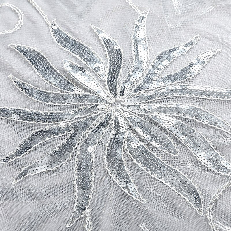 Années 20 Écharpe Châle Art Déco Sequin Gatsby - Ma Penderie Vintage