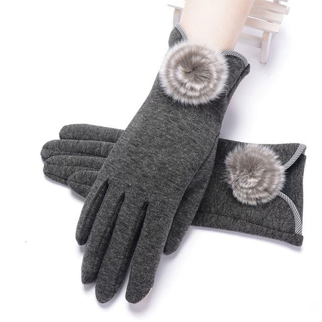 Années 40 Gants Fourrure Automne - Hiver Glamour - Ma Penderie Vintage