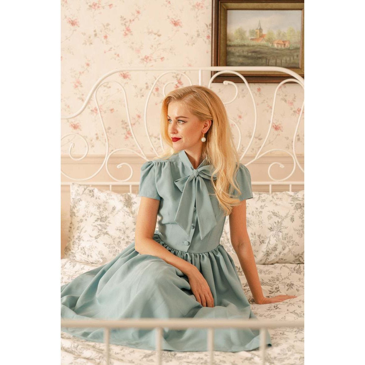 Années 60 Robe Évasée Rétro La Parisienne - Ma Penderie Vintage