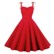 Années 50 Robe Évasée Bretelles Vintage Monroe - Ma Penderie Vintage