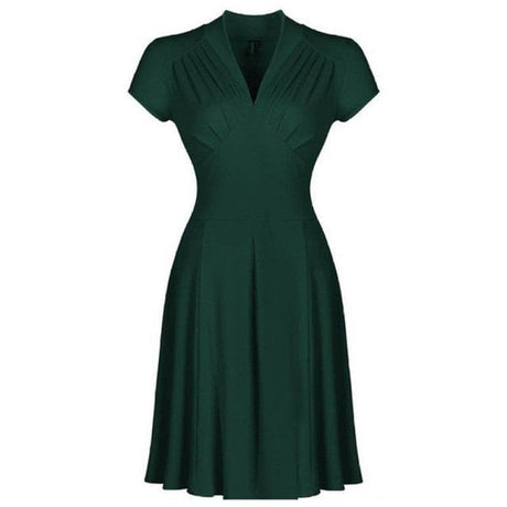 Années 50 Robe Évasée Classique Pin Up - Ma Penderie Vintage