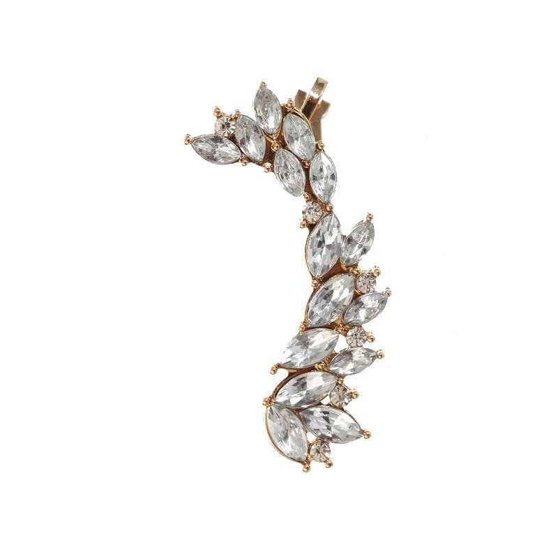 Années 50 Boucles d’oreilles Grimpantes Strass Rétro - Ma Penderie Vintage