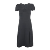 <tc>1940's</tc> The Little Black Retro Mid-Length Dress