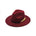 Années 80 Chapeau Vintage Fedora Plume Dorée - Ma Penderie Vintage