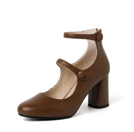 Années 60 Chaussure de ville À Talon La Parisienne - Ma Penderie Vintage