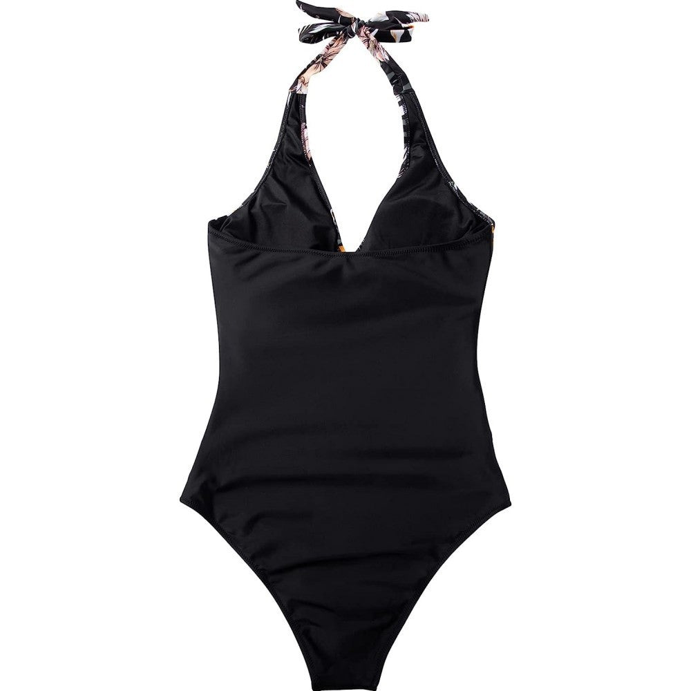 Années 80 Maillot De Bain Une Pièce Imprimé