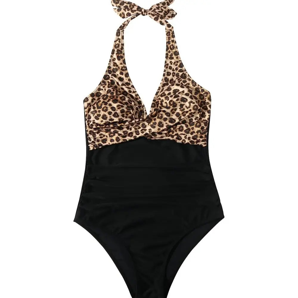 Années 80 Maillot De Bain Une Pièce Imprimé