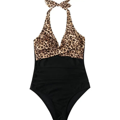 Années 80 Maillot De Bain Une Pièce Imprimé