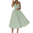 Années 50 Robe de Cocktail Vintage Col Coeur