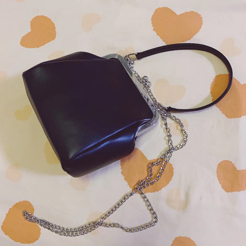 <tc>1950's</tc> Small Vintage Synthetic Leather Bag