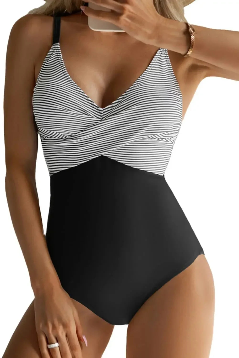 Années 80 Maillot De Bain Une Pièce Imprimé