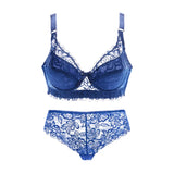 <tc>1970's</tc> Retro Floral Lace Lingerie Set