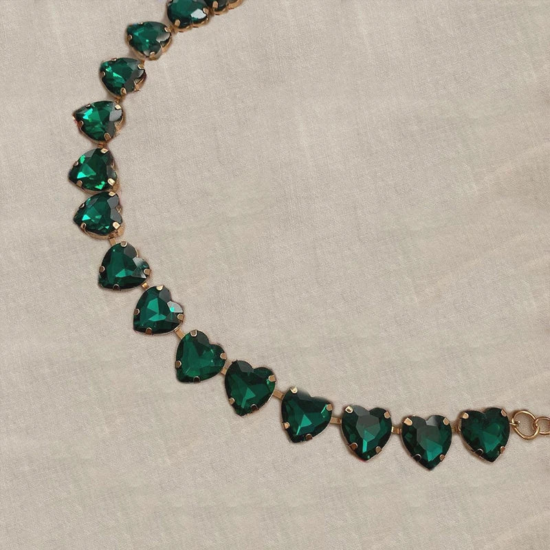 <tc>1950's</tc> Monaco Retro Rhinestone Necklace