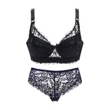 <tc>1970's</tc> Retro Floral Lace Lingerie Set