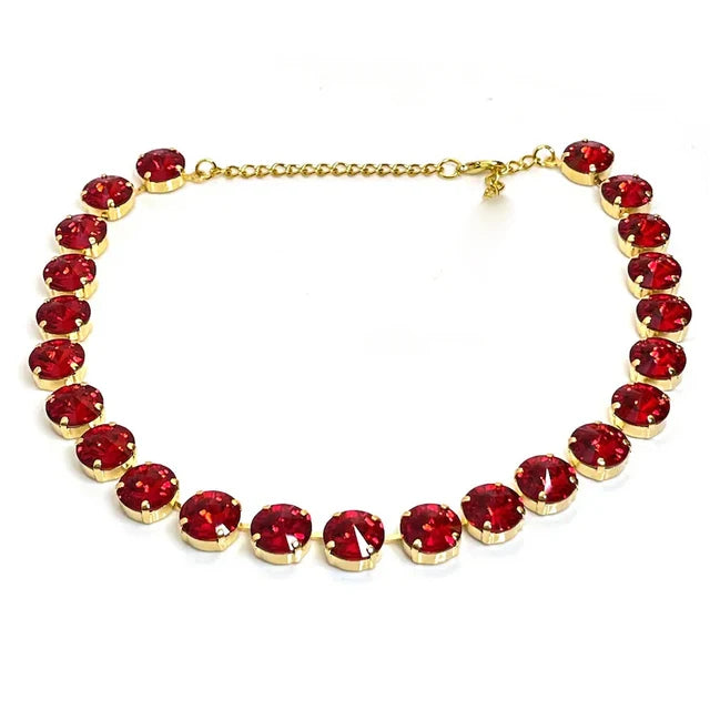 <tc>1950's</tc> Monaco Retro Rhinestone Necklace