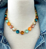 <tc>1950's</tc> Monaco Retro Rhinestone Necklace