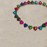 <tc>1950's</tc> Monaco Retro Rhinestone Necklace