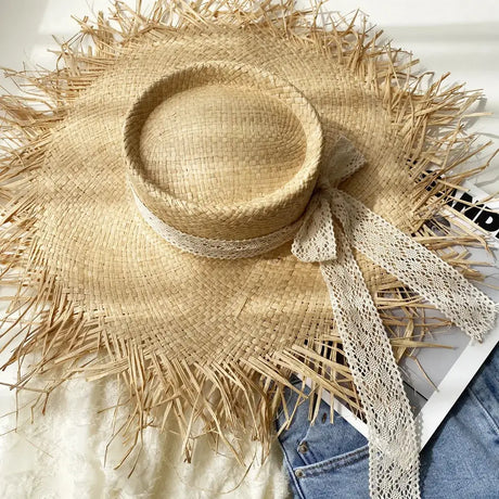 Années 60 Chapeau d'été Paille Sud De France Lolita - Ma Penderie Vintage