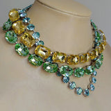 <tc>1950's</tc> Monaco Retro Rhinestone Necklace