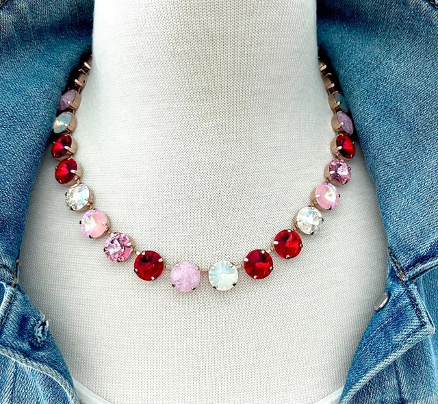 <tc>1950's</tc> Monaco Retro Rhinestone Necklace