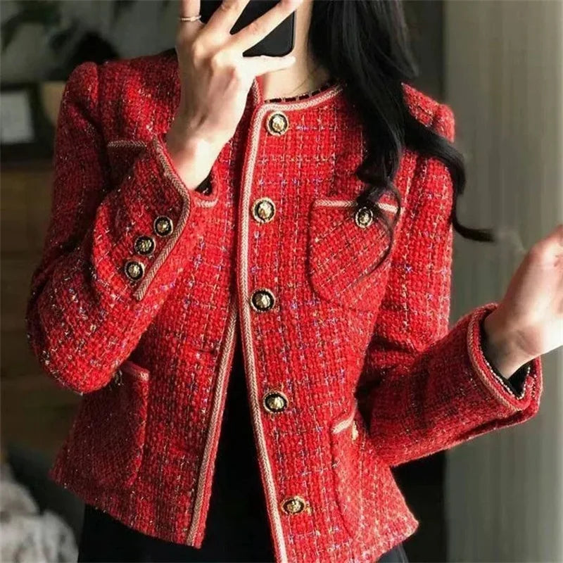 <tc>1960's</tc> Tweed Jacket <tc>Glamour</tc> Jackie