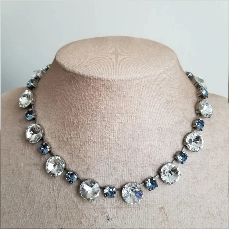 <tc>1950's</tc> Monaco Retro Rhinestone Necklace