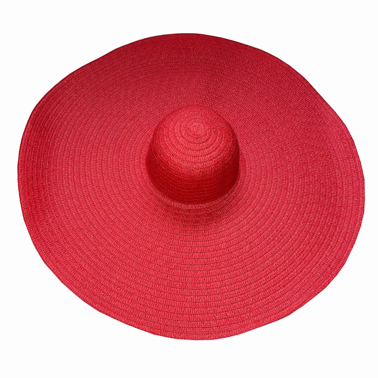 Années 70 Grand Chapeau de Paille Bohème