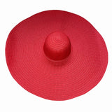 <tc>1970's</tc> Large Bohemian Straw Hat