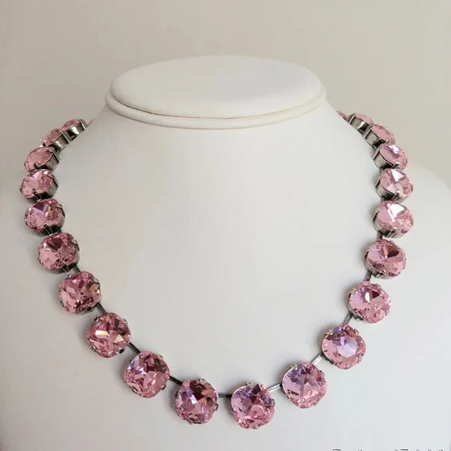 <tc>1950's</tc> Monaco Retro Rhinestone Necklace