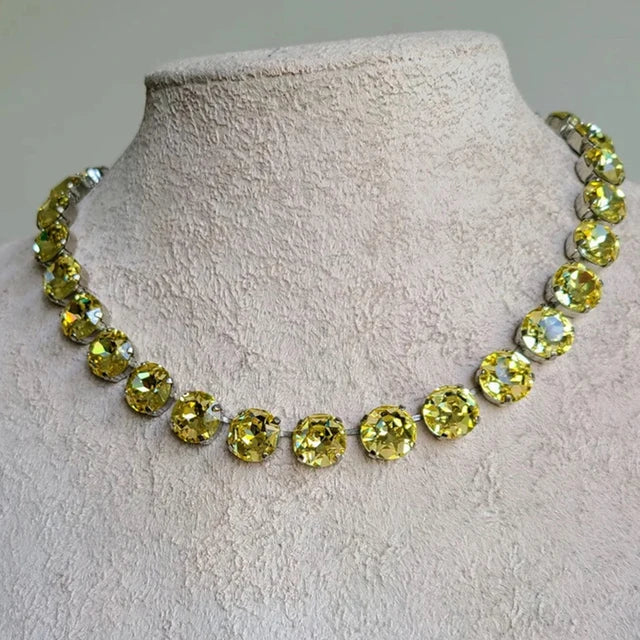 <tc>1950's</tc> Monaco Retro Rhinestone Necklace