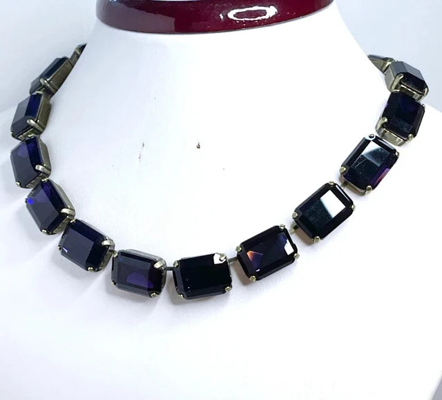 <tc>1950's</tc> Monaco Retro Rhinestone Necklace