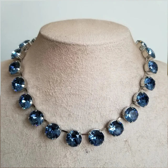 <tc>1950's</tc> Monaco Retro Rhinestone Necklace