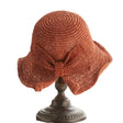 Années 40 Chapeau d'été En Paille Rétro - Ma Penderie Vintage