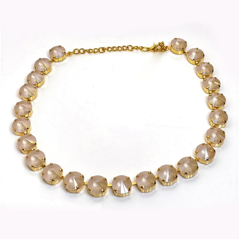 <tc>1950's</tc> Monaco Retro Rhinestone Necklace