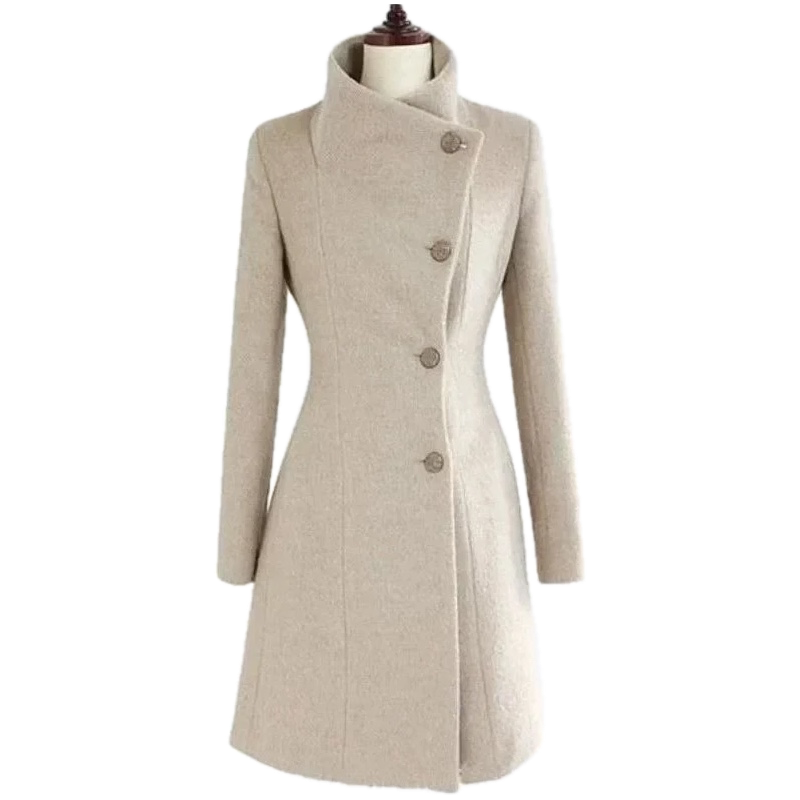 Années 60 Manteau Midi Jackie O' - Ma Penderie Vintage