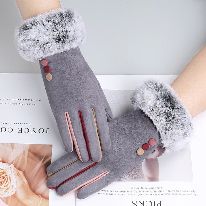 <tc>1940's</tc> Retro Winter Gloves <tc>M</tc>multicolor