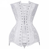 Années 60 Corset Vintage Brocart Fleuri - Ma Penderie Vintage