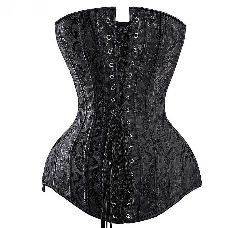 Années 60 Corset Vintage Brocart Fleuri - Ma Penderie Vintage