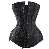 Années 60 Corset Vintage Brocart Fleuri - Ma Penderie Vintage