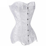 Années 60 Corset Vintage Brocart Fleuri - Ma Penderie Vintage